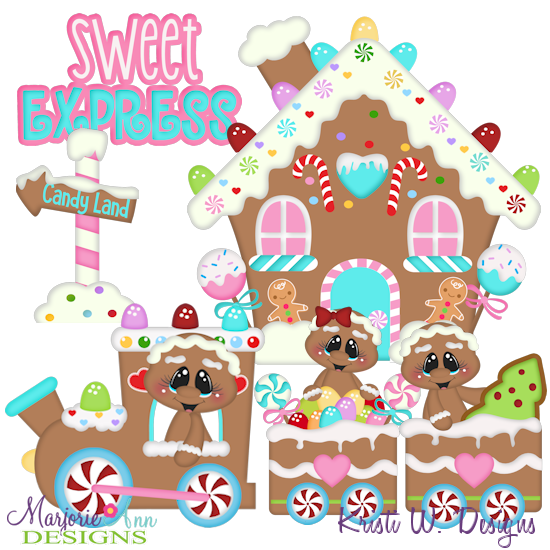 Sweet Express-Gingers SVG Cutting Files + Clipart - Click Image to Close